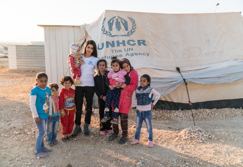 Praya Lundberg's Camp visit in Jordan 7-8 February 2017
